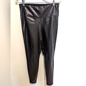 Athleta faux leather leggings